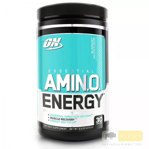Optimum Nutrition, Essential Amino Energy, вкус черничного мохито, 270 г (9,5 ун